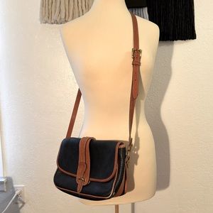 Vintage dark navy dooney & bourke purse